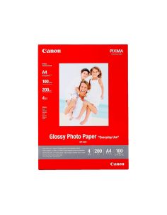Papel Fotografico Canon Pixma Brillo Din A4 200G/M2 Ink-Jet Paquete De 100 Hojas 2