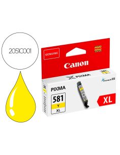 Ink-Jet Canon Pixma Cli-581Xl Amarillo