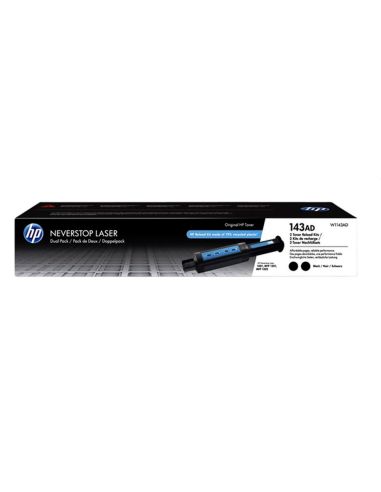 Toner Hp 143Ad Negro 2500 Paginas Pack De 2 Unidades