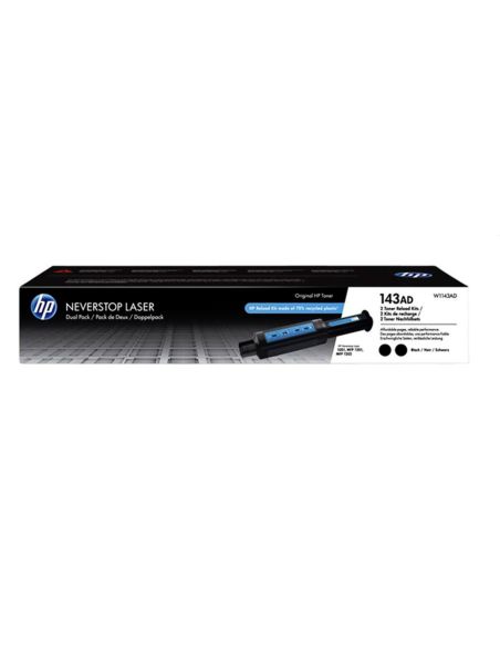 Toner Hp 143Ad Negro 2500 Paginas Pack De 2 Unidades