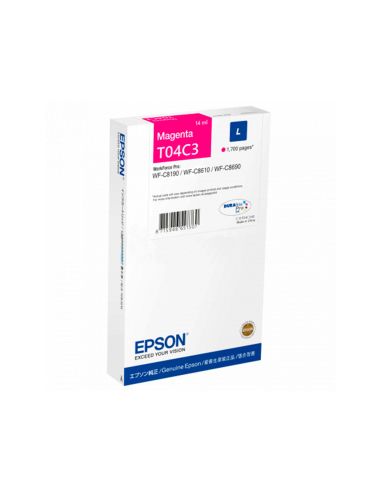 Ink-Jet Epson T04C3 Magenta 1700 Paginas