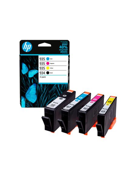 Toner Hp 934/935 Y 6Zc72Ae Multi Pack Negro / Cian / Magenta / Amarillo