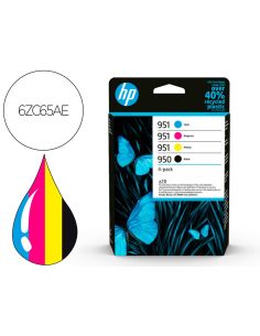 Ink-Jet Hp 6Zc65Ae 950/951 Officejet Pro Serie 8600/251Dw 276 Dw Multipack 4 Colores Negro/Amarillo/Cian/Magenta