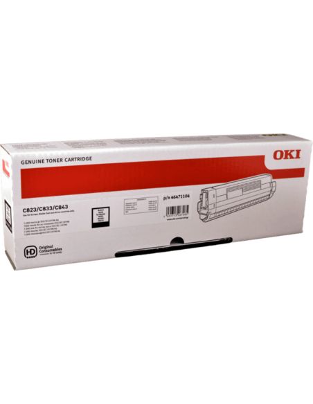 Toner Oki Laser 46471104 Negro 7000 Paginas