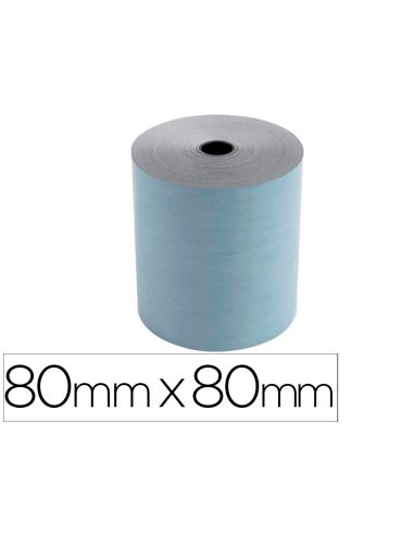 Rollo Sumadora Exacompta Safe Contact Termico 80 Mm X 80 Mm 52 G/M2