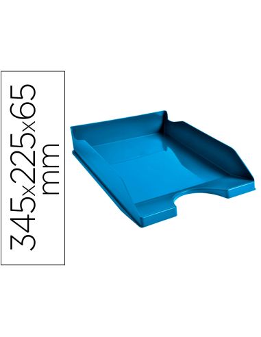 Bandeja Sobremesa Exacompta Clean Safe Azul 345X255X65 Mm