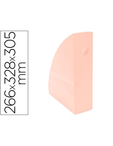 Revistero Exacompta Aquarel Mag-Cube Coral Pastel 266X328X305 Mm