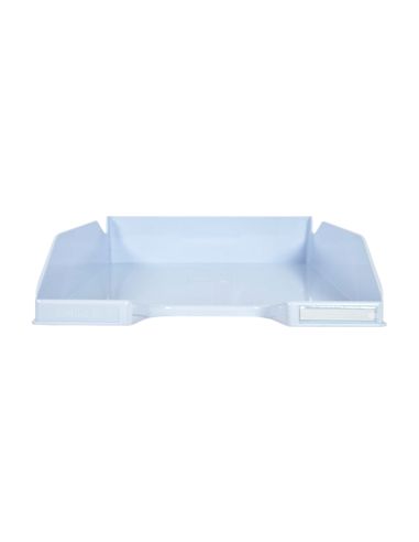 Bandeja Sobremesa Exacompta Aquarel Combo Midi Azul Pastel 347X255X65 Mm