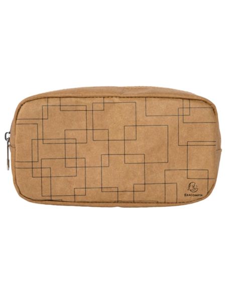 Bolso Escolar Exacompta Eterneco Cuero Imitacion Vegetal Grande Rectangular 105X75X205 Mm|Libreriasalesiana