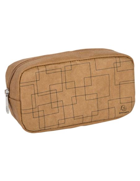 Bolso Escolar Exacompta Eterneco Cuero Imitacion Vegetal Grande Rectangular 105X75X205 Mm|Libreriasalesiana