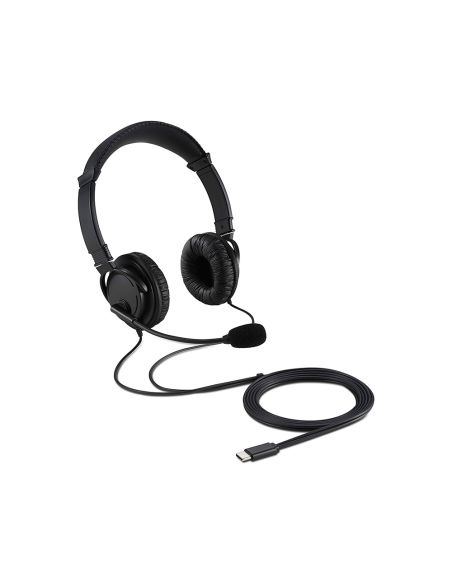 Auricular Kensington Hi-Fi Con Microfono Usb-C Cable 180 Cm
