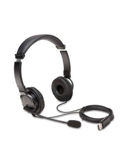 Auricular Kensington Hi-Fi Con Microfono Usb Cable 180 Cm
