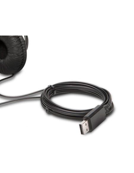 Auricular Kensington Hi-Fi Con Microfono Usb Cable 180 Cm