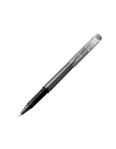 Rotulador negro uni-ball roller uf-222 tinta gel borrable 0,7 mm