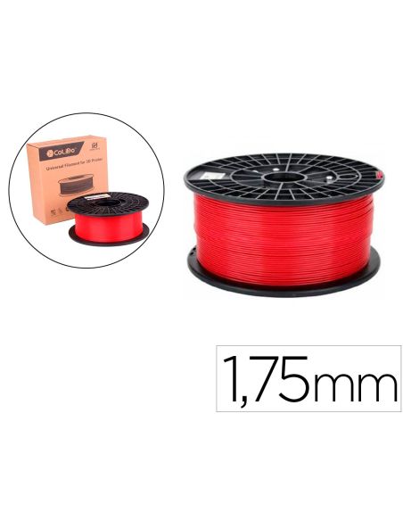 Filamento 3D Colido Abs Gold 1,75 Mm 1 Kg Rojo