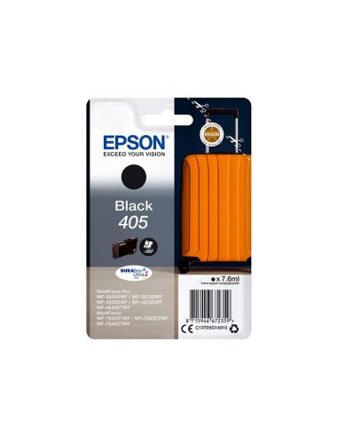 Ink-Jet Epson 405 Wf-3820Dwf / Wf-4820Dwf / Wf-7830Dtwf / Wf-7840Dtwf Negro