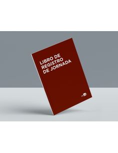 Libro Liderpapel Registro De Jornada Empleados A4 10 Empleados Mes Pagina Papel Blanco 90 G 2