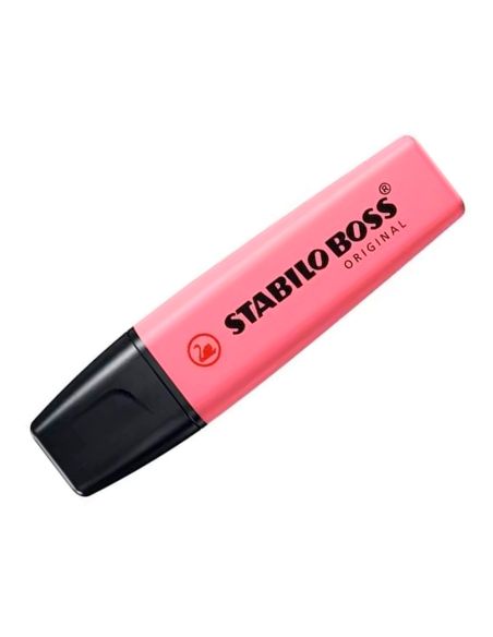 Rotulador  Pastel Fucsia Helado Stabilo Boss Fluorescente 70