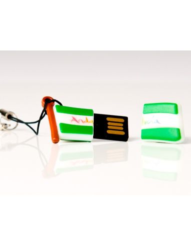Memoria Usb Tech On Tech Bandera Andalucia 32 Gb