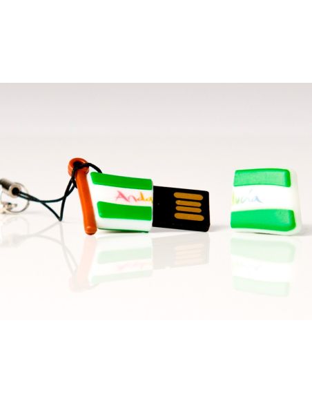 Memoria Usb Tech On Tech Bandera Andalucia 32 Gb