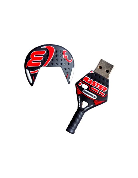 Memoria Usb Tech On Tech Raqueta Padel Roja 32 Gb