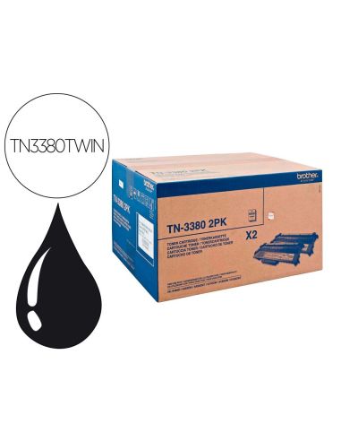 Toner Brother Hl5440D / 5450Dn / 5470Dw 16000 Pag 2 Pack Negro|Libreriasalesiana