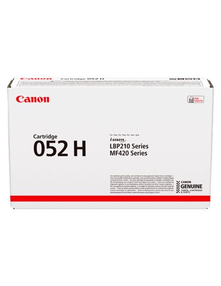 Toner Canon 052 H Isensys Lbp2 12 Dw / Mf421Dw Negro|Libreriasalesiana