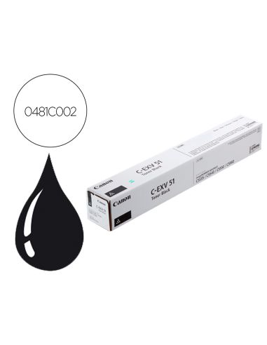 Toner Canon Exv51 Ir C5335 C5540 C55000 Negro