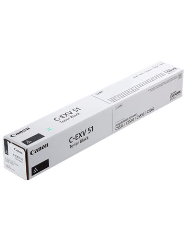 Toner Canon Exv51 Ir C5335 C5540 C55000 Negro