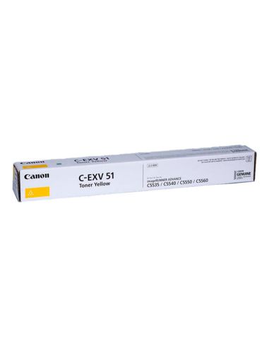 Toner Canon Exv51 Ir C5335 C5540 C55000 Amarillo
