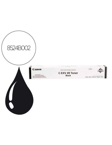 Toner Canon Exv49K Ir Advance C3325 C3330 Negro