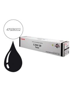 Toner Canon Exv39 Ir4025I Ir4035I Ir4225 Ir4500 Negro