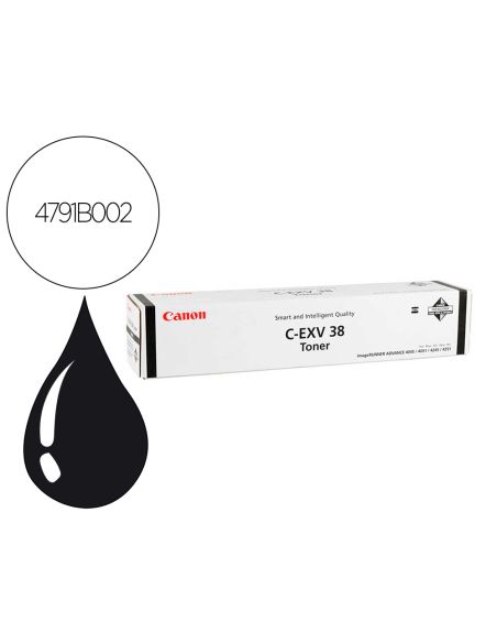 Toner Canon Exv38 Ir4045Ir4051 Negro