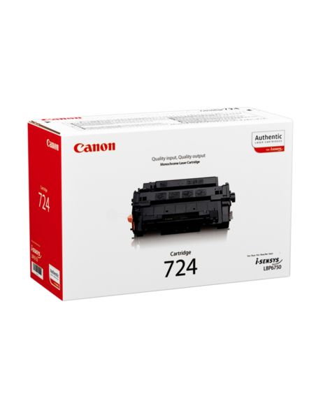 Toner Canon 724H Lbp6750 Lbp6780 Negro
