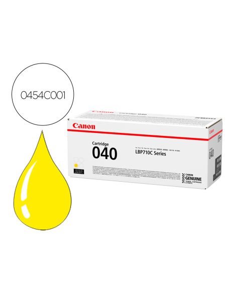 Toner Canon 040Y Lbp710 Lbp712 Amarillo