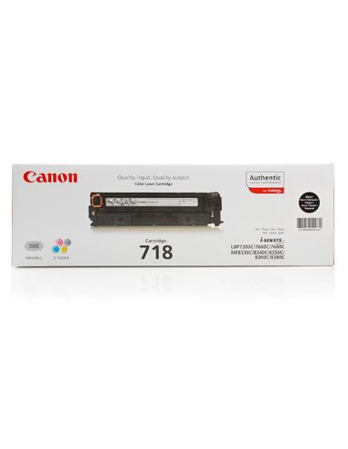 Toner Canon 718B Lbp7680 Lbp7200 Mf8300 Pack Negro