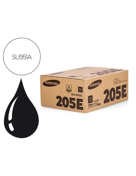 Toner Hp Samsung Laser Ml3710 Negro 10.000 P Ginas Mltd205E/Els