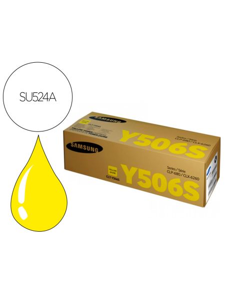 Toner Hp Samsung Clp680Nd Clx6260 Series Amarillo