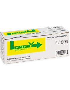 Toner Tk-5140Y Kyocera Ecosys M6530Cdn, M6530Cdn/Kl3, P6130Cdn, P6130Cdn/Kl3 Amarillo Tk5140 2