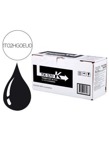 Toner Kyocera Laser Tk500K Para Fs-5400 Negro Tk-570K