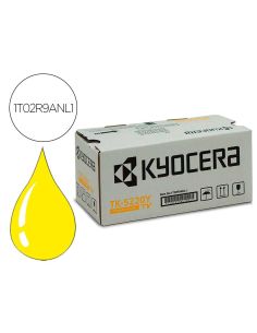 Toner Kyocera Mita Tk-5220Y Amarillo Ecosys M5521Cdw, Ecosys M5521Cdn 1200 Pag