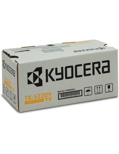 Toner Kyocera Mita Tk-5220Y Amarillo Ecosys M5521Cdw, Ecosys M5521Cdn 1200 Pag