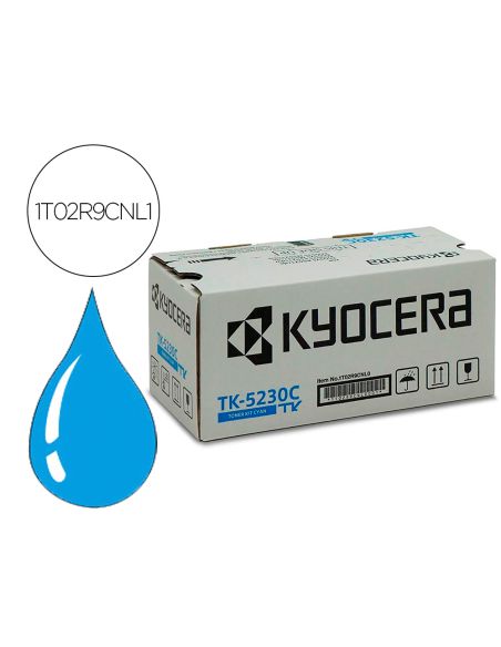 Toner Kyocera Mita Tk-5220C Cian Ecosys M5521Cdw, Ecosys M5521Cdn 1200 Pag