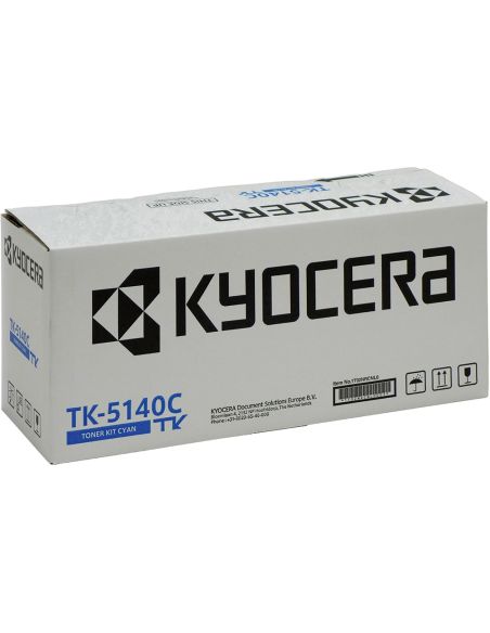 Toner Kyocera Ecosys M6530Cdn, M6530Cdn/Kl3, P6130Cdn, P6130Cdn/Kl3 Cian Tk5140 5.000 Paginas