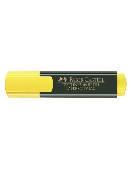 Rotulador Faber Castell Fluorescente Textliner 48 Amarillo Blister De 1 Unidad