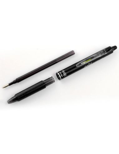 Boligrafo Pilot Frixion Clicker Borrable 0,7 Mm Punta Media Negro En Blister