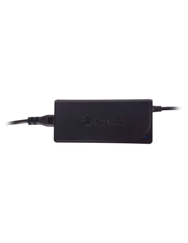 Adaptador De Corriente Ngs Automatic 90W Con 9 Adaptadores Y Salida Usb 2A