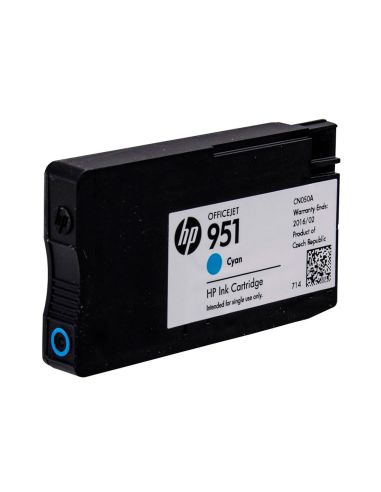 Ink-Jet Hp Inyeccion Cian N 951/Aprox. 700 P Ginas/A7F64A/1000 Paginas