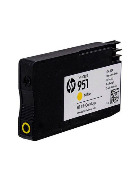 Ink-Jet Hp Inyeccion 951/A7F64A/1000 Paginas Amarillo