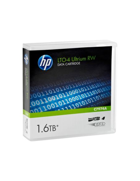 Cinta De Datos Ultrium 4 1.6Tb Rw/1000 Paginas